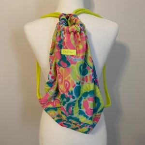 Lilly Pulitzer Drawstring Bag